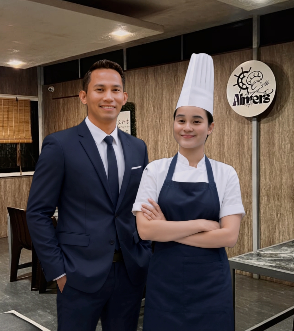 Allan and Mercedes - Founders of Almers Cafe in Matalam, Cotabato