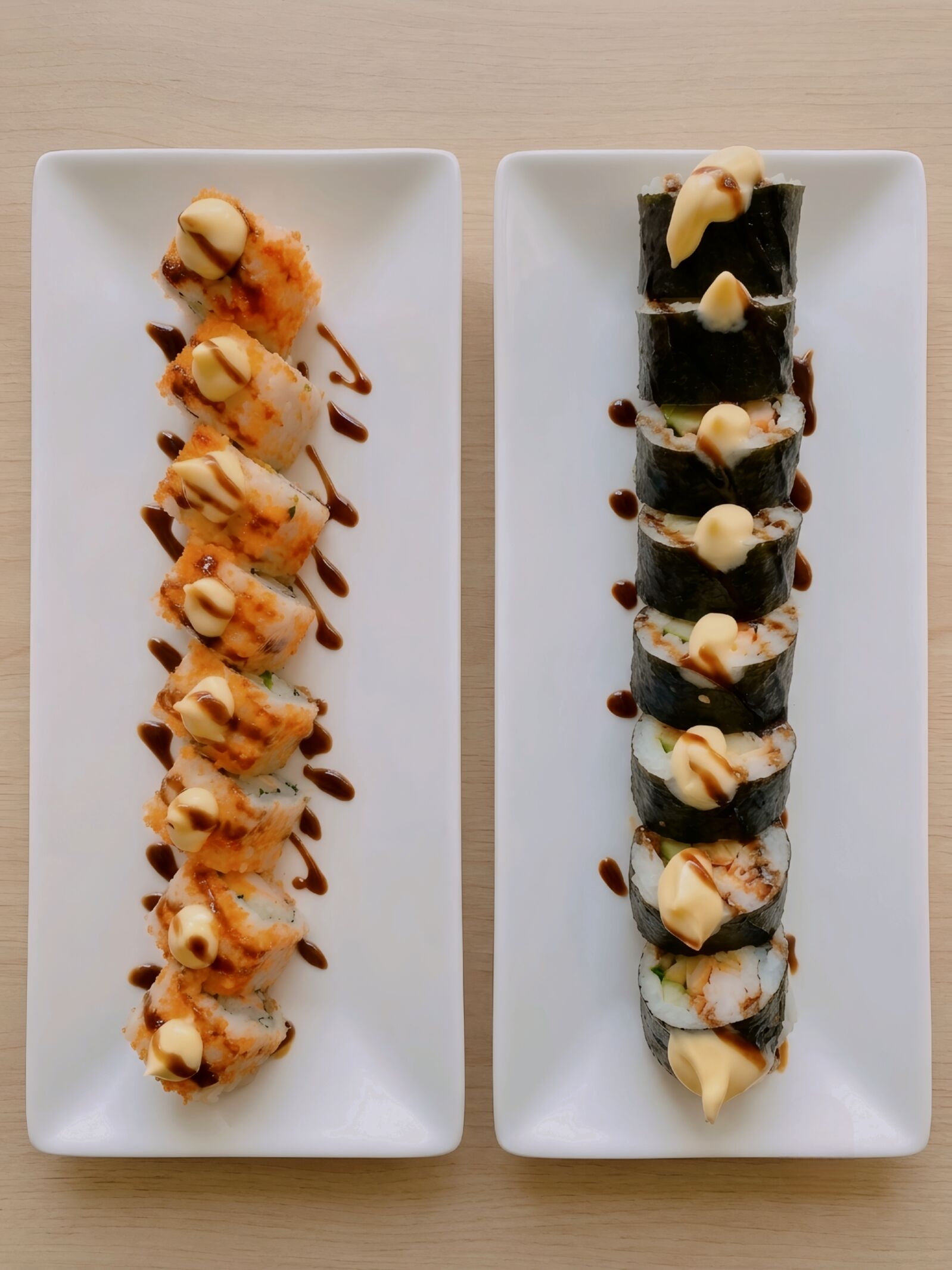 Sushi platter at Almers Cafe